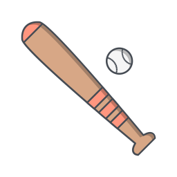 Base And Ball Icon