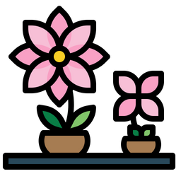 Blumentopf  Symbol