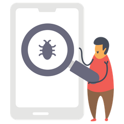 Bug Scanning  Icon