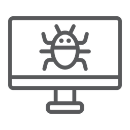 Computer Virus  Icon