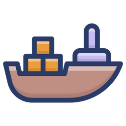 Cargo Ship  Icon