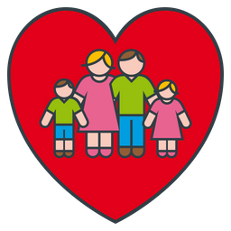 Familienliebe  Symbol