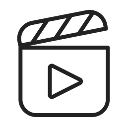 Clapperboard  Icon