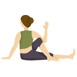 Yoga pose  Icon