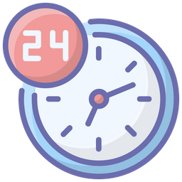 24 Hr Services  Icon