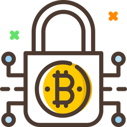 Bitcoin Encryption  Icon