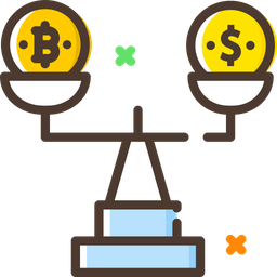 Bitcoin Comparison  Icon