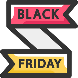 Black Friday-Banner  Symbol