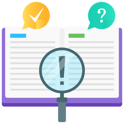 Book Inspection  Icon