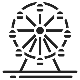 Roda gigante  Ícone