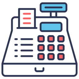 Cashier Machine  Icon