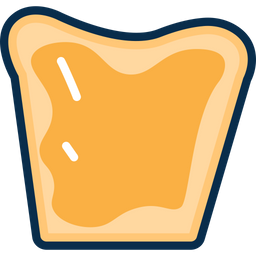 Omelete de pão  Ícone