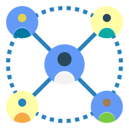 Group Networking  Icon