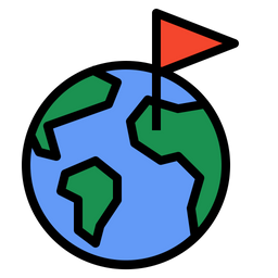 Globaler Standort  Symbol