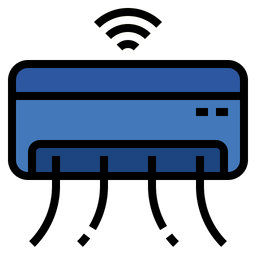 Intelligente Klimaanlage  Symbol