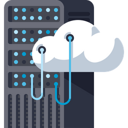 Cloud Server  Icon