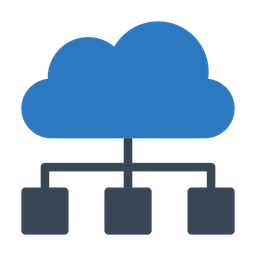 Cloud Sharing  Icon