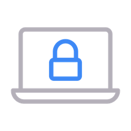 Lock Laptop  Icon