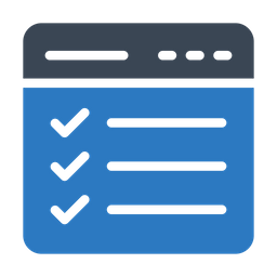 Checkliste  Symbol