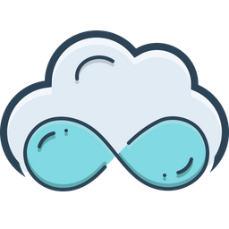 Unlimited Storage Cloud Icon