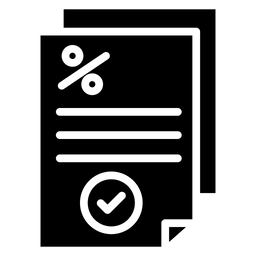 Geschäftsdokument  Symbol