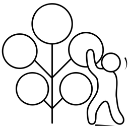 Laubbaum  Symbol