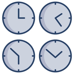 Different Country Clocks  Icon