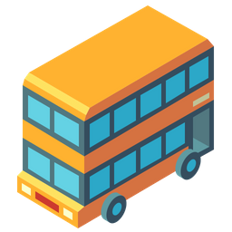 Doppeldecker-Bus  Symbol