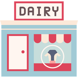 Dairy Shop  Icon