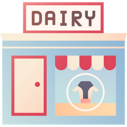 Dairy shop  Icon