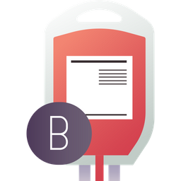 B Blood Group  Icon