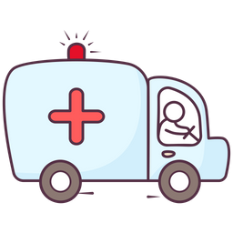 Krankenwagen  Symbol