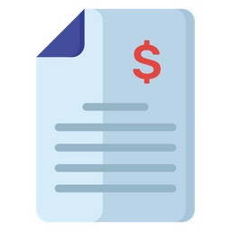 Bank Slip  Icon