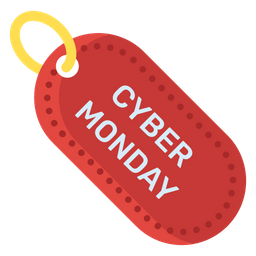 Cyber Monday Schlüsselanhänger  Symbol