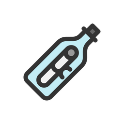 Message in the bottle  Icon