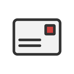 Postcard  Icon