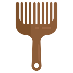 Afrokamm  Symbol