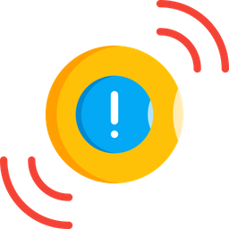 Panic Button Alert Emergency Icon