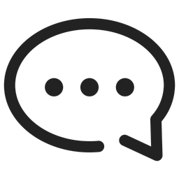 Blasen-Chat  Symbol