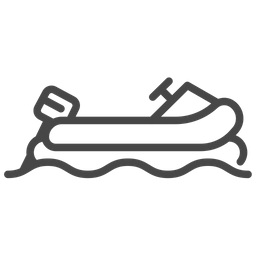 Rubber Boat  Icon