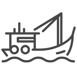 Fishing Boat  Icon