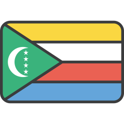 Comores Africain Pays Icône