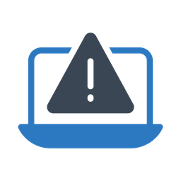 Laptop Warning  Icon