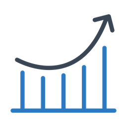 Growth Graph  Icon