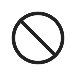 Error Prohibition Forbidden Icon