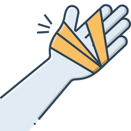 Hand Injury  Icon