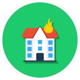 Building Fire  Icon