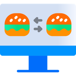 Comparar comida  Ícone