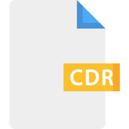 Cdr File  Icon