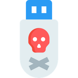 Danger Pendrive  Icon